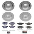 thumbnail image 2 of Power Stop Front and Rear Euro-Stop ECE-R90 Certified Brake Pad and Rotor Kit ESK8156, 2 of 4