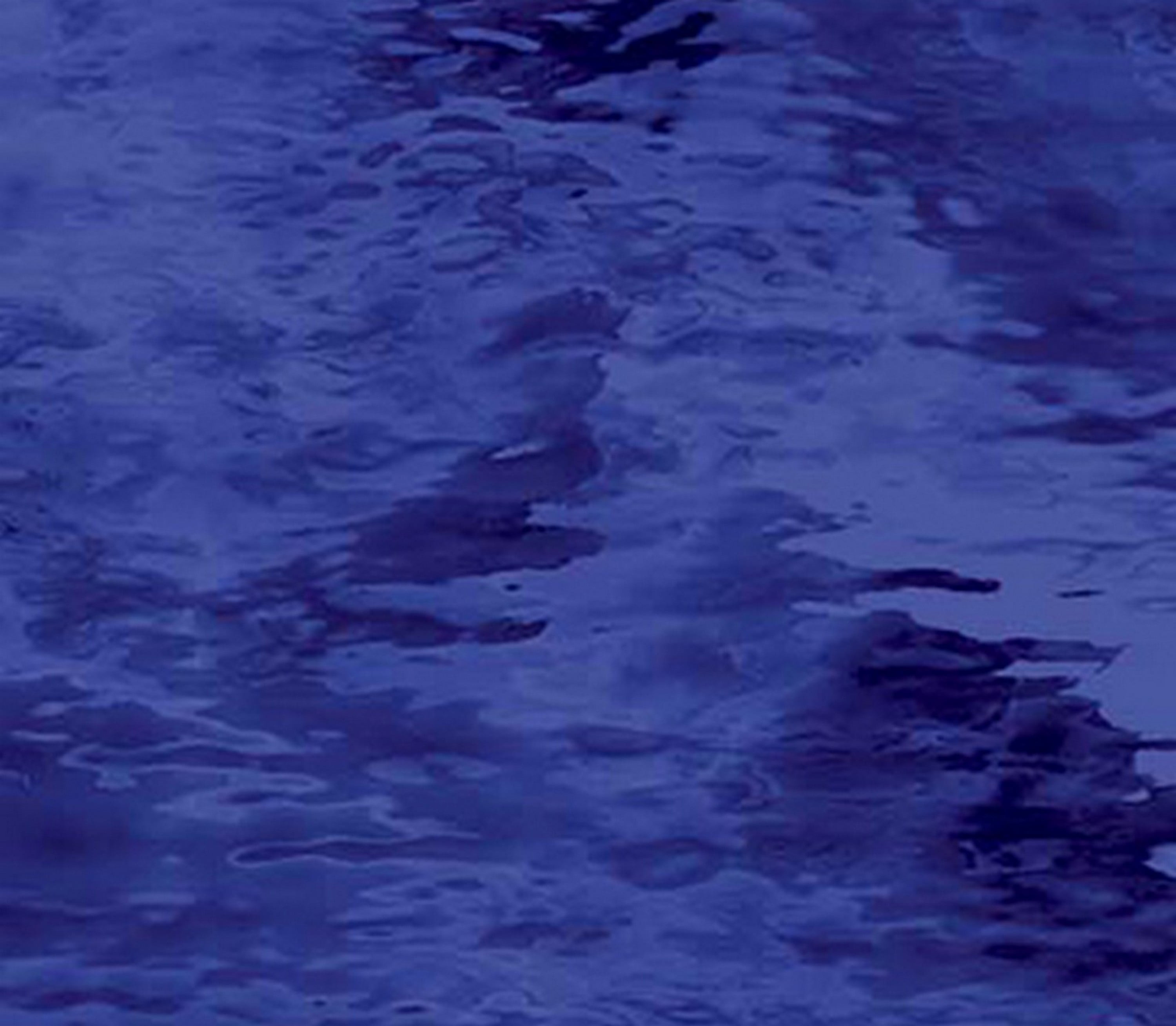 OCEANSIDE STAINED/FUSING GLASS SHEETS - NAVY BLUE WATERGLASS FUSIBLE