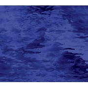OCEANSIDE STAINED/FUSING GLASS SHEETS - NAVY BLUE WATERGLASS FUSIBLE (Small 8" x 10")