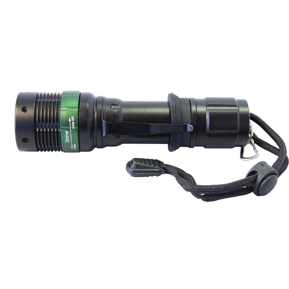HQRP Red Light LED Black Flashlight for Astronomy /& Aviation /& Night Vision