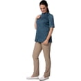 thumbnail image 5 of Chef Works Varkala Women's Chef Coat, Cool Vent Zippered Chef Jacket with Pockets, Teal, Medium, 5 of 5