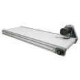 thumbnail image 4 of 1.2M Conveyor Table Top White PVC Belt with Baffle Canvas Aluminum Alloy Body 110V 120W, 4 of 13