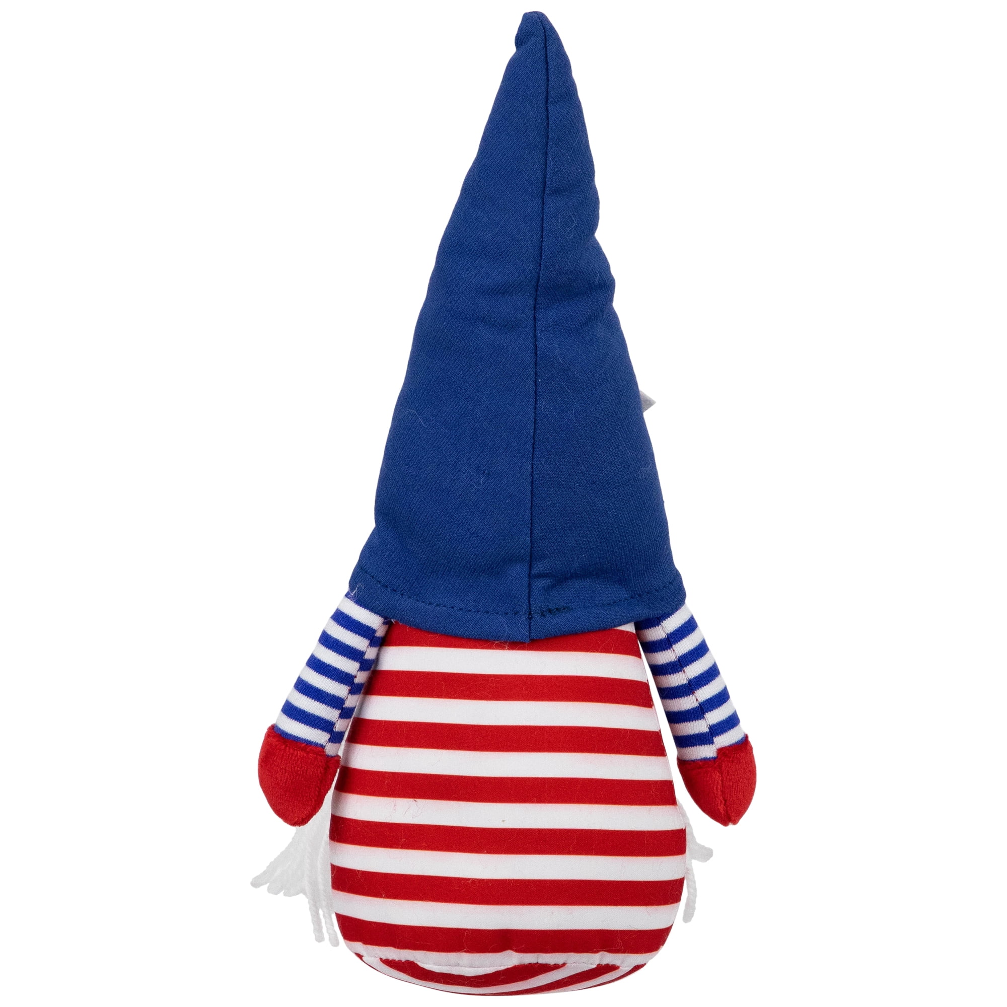 Northlight Americana Girl Gnome with Braids - 10.5" - Red and Blue