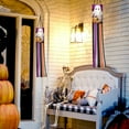 thumbnail image 2 of SEANATIVE Halloween Ghost Pumpkin Windsocks 2 Pack Handing 40 Inch Windsock Outdoor Hanging Decorations Garden for Front Door Yard Porch Patio Lawn Party Decor Outside, 2 of 7