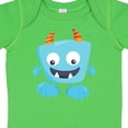 thumbnail image 4 of Inktastic Cute Monster, Blue Monster, Funny Monster, Horns Boys or Girls Baby Bodysuit, 4 of 5