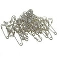thumbnail image 4 of 50x Large Jumbo Safety Pins Heavy Duty 3 Sizes Scarf Brooch Sewing Art Craft - 50x13mm, 4 of 6