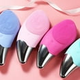 thumbnail image 5 of Silicone Facial Cleansing Brush Rechargeable Sonic face Scrubber, 5 of 5