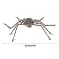 thumbnail image 2 of Wadada 59" Halloween Giant Spider Decorations, Scary Large Spiders Outside Realistic Fake Hairy Spider Props for Halloween Decorations Indoor and Outdoor Yard Party Garden Lawn Creepy Decor, 2 of 6