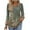 Green, variant on Women's 2025 Fall Pleated V-Neck Blouse Maple Leaf Season Versatility Ice Rink To Office Transition Button Down Shirt Loose Fit Casual Top Long Sleeve Breathable Poly-Cotton Green XL