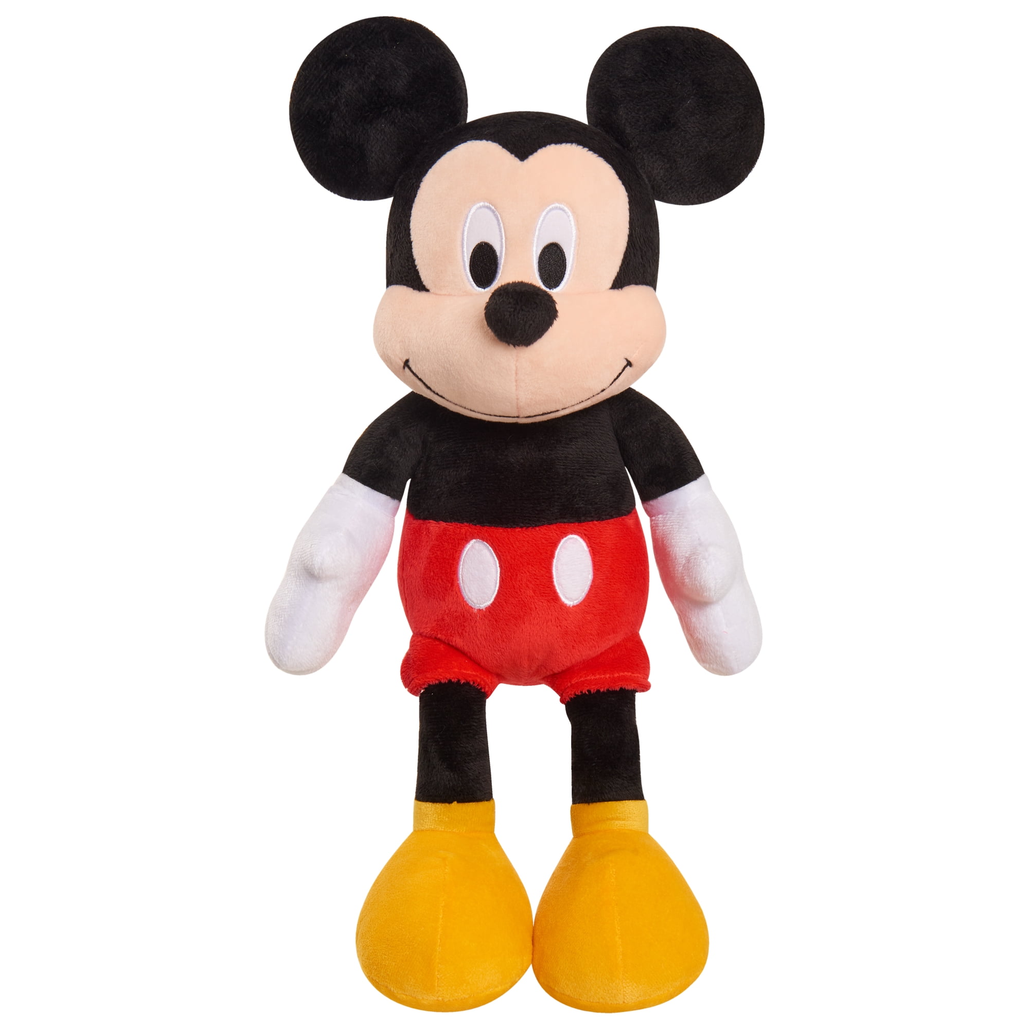 Disney Classic Mickey Mouse Plush, Collectible Soft Plush, for Boys and Girls, Ages 3 and up