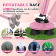 thumbnail image 3 of Bastón plegable BigAlex para personas mayores, ajustable y portátil, con base pivotante cuádruple, ligero y plegable, con bolsa de transporte para hombre y mujer., 3 of 5