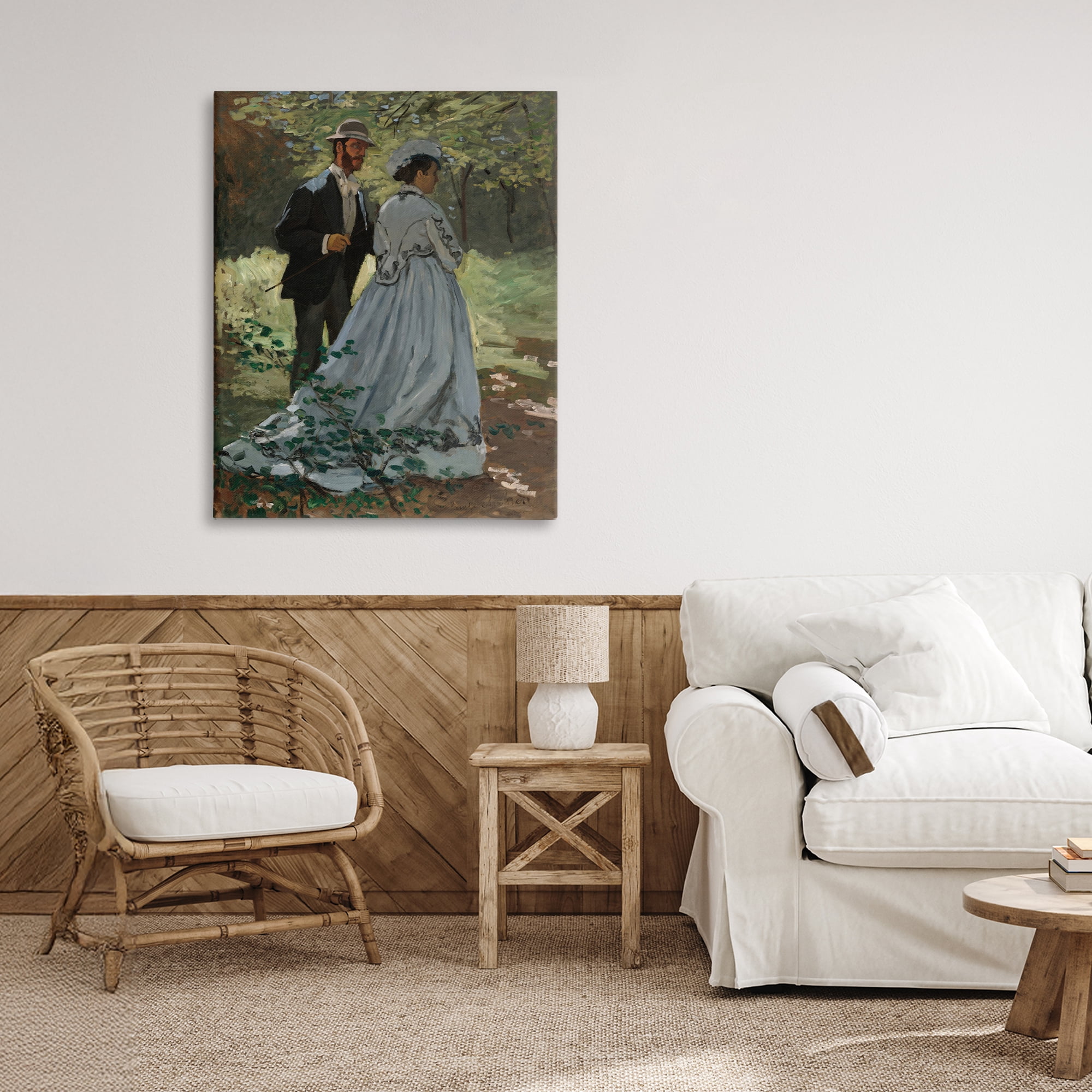 Stupell Industries Bazille & Camille in Nature Canvas Wall Art, design by Tina LeCour