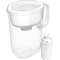 thumbnail image 3 of Brita 10 Cup Filter Pitcher with Brita Standard Filter, Made Without BPA, Huron, White, 3 of 9