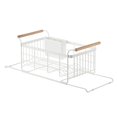 thumbnail image 1 of Yamazaki Home 3108 Sink Dish Drainer Rack-Expandable Kitchen Drying Organizer Holder One Size White, 1 of 5