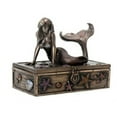 thumbnail image 2 of YTC Summit Collection Bronze Metal Colored Mermaid on Treasure Chest Knick Knack Box, 2 of 3