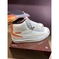 thumbnail image 3 of Air Jordan Retro 2 Maison Chateau Rouge Sail Orange Men’s Size 7 DO5254-180, 3 of 16