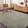 thumbnail image 4 of BoutiqueRugs Allston Modern Striped Area Rug - Medium Gray, Green - 12' x 15', 4 of 17