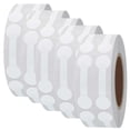 thumbnail image 1 of Etiquetas de Papel Adheribles GlamTagWhite 5 Rollos con 2500 Etiquetas 4.2x1.1cm Blanco., 1 of 1