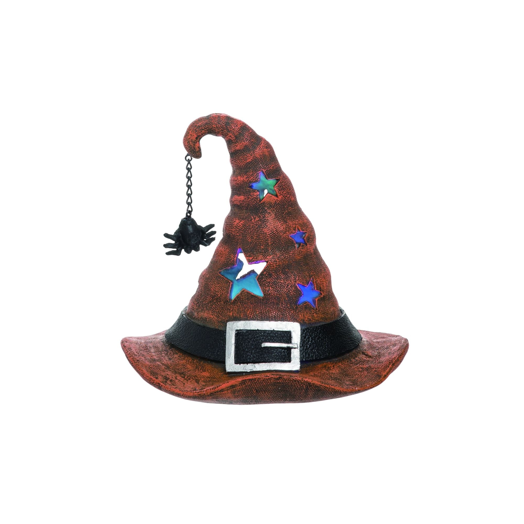 Classic Witch Hat With Buckle Dark GreyBlack.