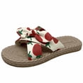 thumbnail image 1 of Zapatillas con punta abierta para mujer, sandalias cómodas, informales, cómodas, para la playa Wmkox8yii  ytu4900, 1 of 4