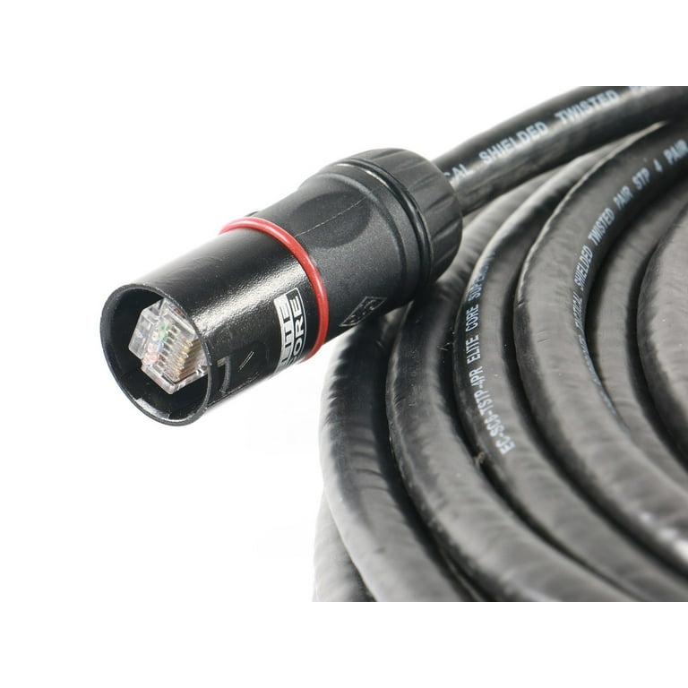 Elite Core Rugged Shielded Tactical CAT6 Cable, 250' 