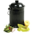 thumbnail image 2 of Norpro 1-Gallon Ceramic Jar Composter Crock, Kitchen Countertop Compost Bin - Black, 2 of 4