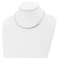 thumbnail image 4 of 14k Yellow Gold Polished Curved Bar Necklace, 4 of 4