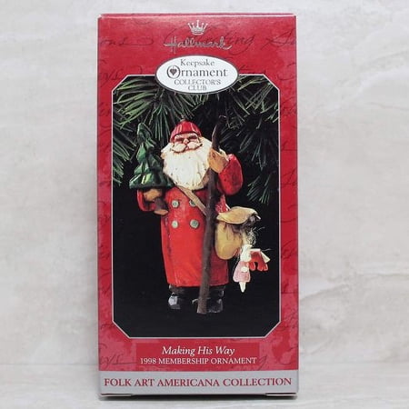 Making His Way 1998 Hallmark Ornament QXC4523