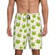 thumbnail image 1 of Fotbe Green Frog Pantalones Cortos de Pijama para Hombre, Ropa de Dormir, Pantalones de Pijama Cortos para Hombre-Large, 1 of 6