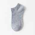 thumbnail image 2 of Men's Cotton Ankle Socks, 6 Pairs Work Athletic Running Moisture Wicking Athletic Socks, 2 of 6