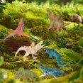 thumbnail image 1 of Juguetes de Figuras de Dinosaurios CUTICAT Juego Educativo 6 Piezas, 1 of 8