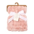 thumbnail image 4 of Pink Bubble Textured Baby Blanket 30" x 40", 4 of 4