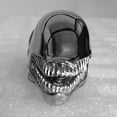 thumbnail image 3 of K-KED Trendy Men's Personality Can Open Shark Head Stainless Steel Rings Size 7-13-9, 3 of 8