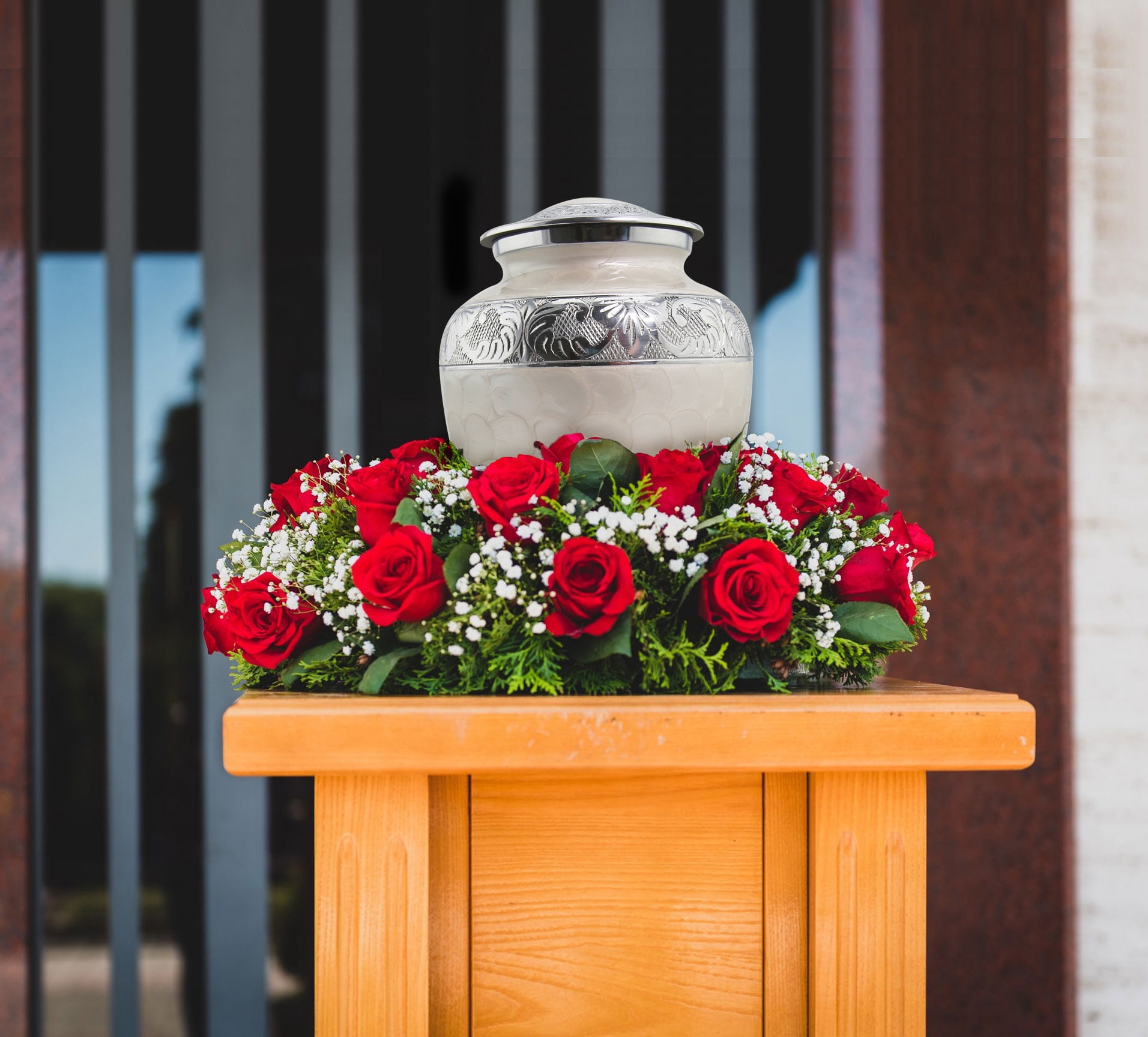 Buy Honorary Memorials Serenity Urn Cremation Urn for Human Ashes