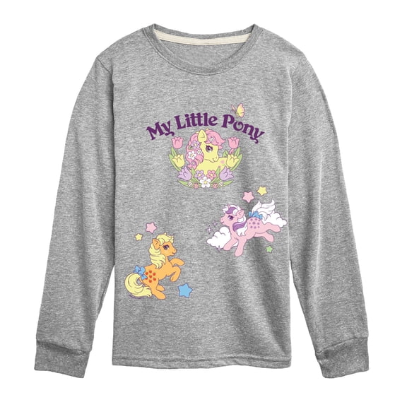 My Little Pony - Retro - Youth Boys Long Sleeve Graphic T-Shirt