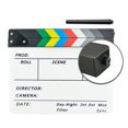 thumbnail image 4 of Professional Acrylic Film Clapboard Reusable Clapper Board Film Shoots Director with Blackboard Eraser, 4 of 8