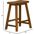 INDUSTRIES Creations 24 Inch Sawhorse Counter Stool W20 x D14 x H24