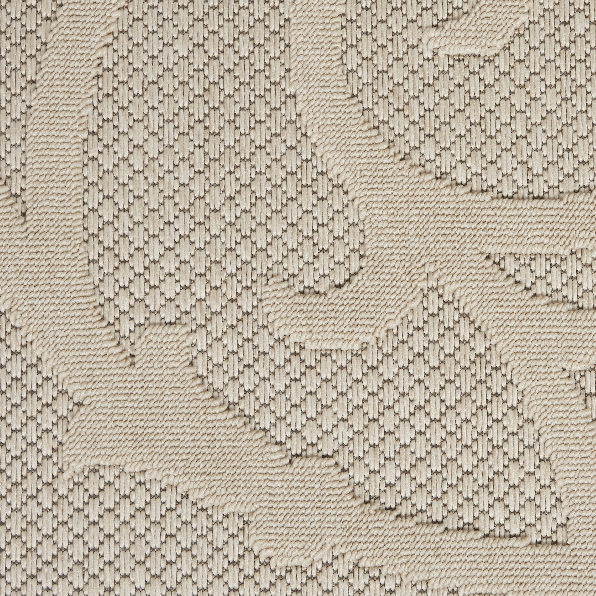Nourison Palamos Indoor/outdoor Casual Contemporary Cream Area Rug