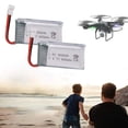 thumbnail image 4 of LiteBee 2pcs 3.7V 600mAh 25C Plug Lipo battery XH2.54 + USB Charger for RC Quadcopter Drone Quads, 4 of 5