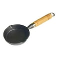 thumbnail image 2 of Vacemry Under $5 Small Pouring Pot, Mini Cast Iron Saucepan with Wood Handle, Kitchen Oil Butter Warmer for Cooking, Stovetop Serving Dipper for Syrup Gravy, 2 of 2