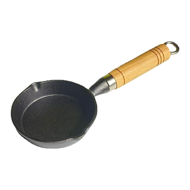 zanvin Kitchen Gadgets Hot Oil Small Pot Iron Small Oil Pot for Home Use Mini Pan Oil Pouring Pan