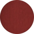 thumbnail image 1 of Ahgly Company Indoor Round Abstract Brown Contemporary Area Rugs, 3' Round, 1 of 4