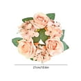 thumbnail image 4 of Tarmeek Romantic Candle Ring, Candle Holder Ring with Roses, Hydrangeas, Valentines Day Decorations Candelabra Creates Cozy Ambiance for Valentine's Day Dinner, 4 of 7