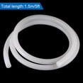 thumbnail image 2 of 9/16" 5ft White Silicone Bending Insert Hard Tube Soft for Rigid PETG Tubing Water Cooling, 2 of 6