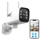 thumbnail image 1 of Cámara De Seguridad Inalámbrica Exteriores Hd 2mp Mvpsmart Color Blanco, 1 of 1