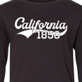 thumbnail image 4 of Inktastic California 1850 Long Sleeve Youth T-Shirt, 4 of 5