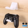 thumbnail image 2 of Transemion 2pcs Game Controller Wall Holder Joystick Gamepad Wall Rack Headphone Microphone Organizer Stand Game Controller Stand white, 2 of 6