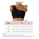 thumbnail image 5 of Sujetador deportivo de fitness, sujetador de yoga de un solo hombro acanalado para mujer, sujetadores deportivos de un solo hombro, sujetadores de yoga de un solo hombro, los mejores de su clase, 5 of 6