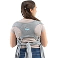 thumbnail image 2 of Cuddlebug CuddleCarry™ Portabebés híbrido: portabebés liviano y fácil de usar, transporte frontal, portabebés ajustable para recién nacidos y niños pequeños, diseño elástico y ergonómico de manos libr, 2 of 5