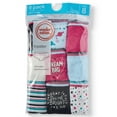 thumbnail image 2 of Wonder Nation Girls Underwear, 9 Pack 100% Cotton Hipster Panties (Little Girls & Big Girls), 2 of 2